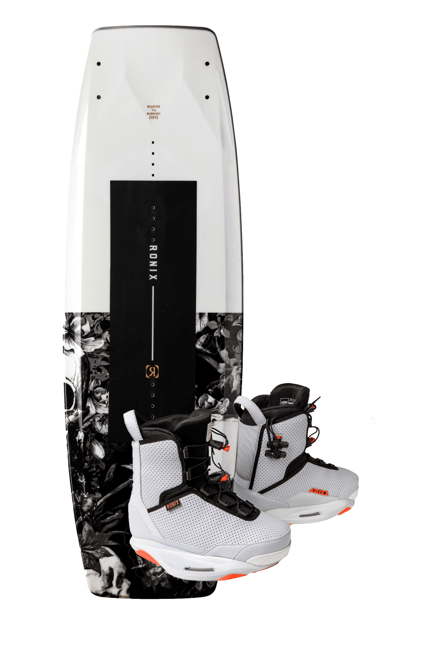 2023 Ronix Quarter 'Til Midnight Wakeboard Ronix 129 Rise W 6 to 8.5