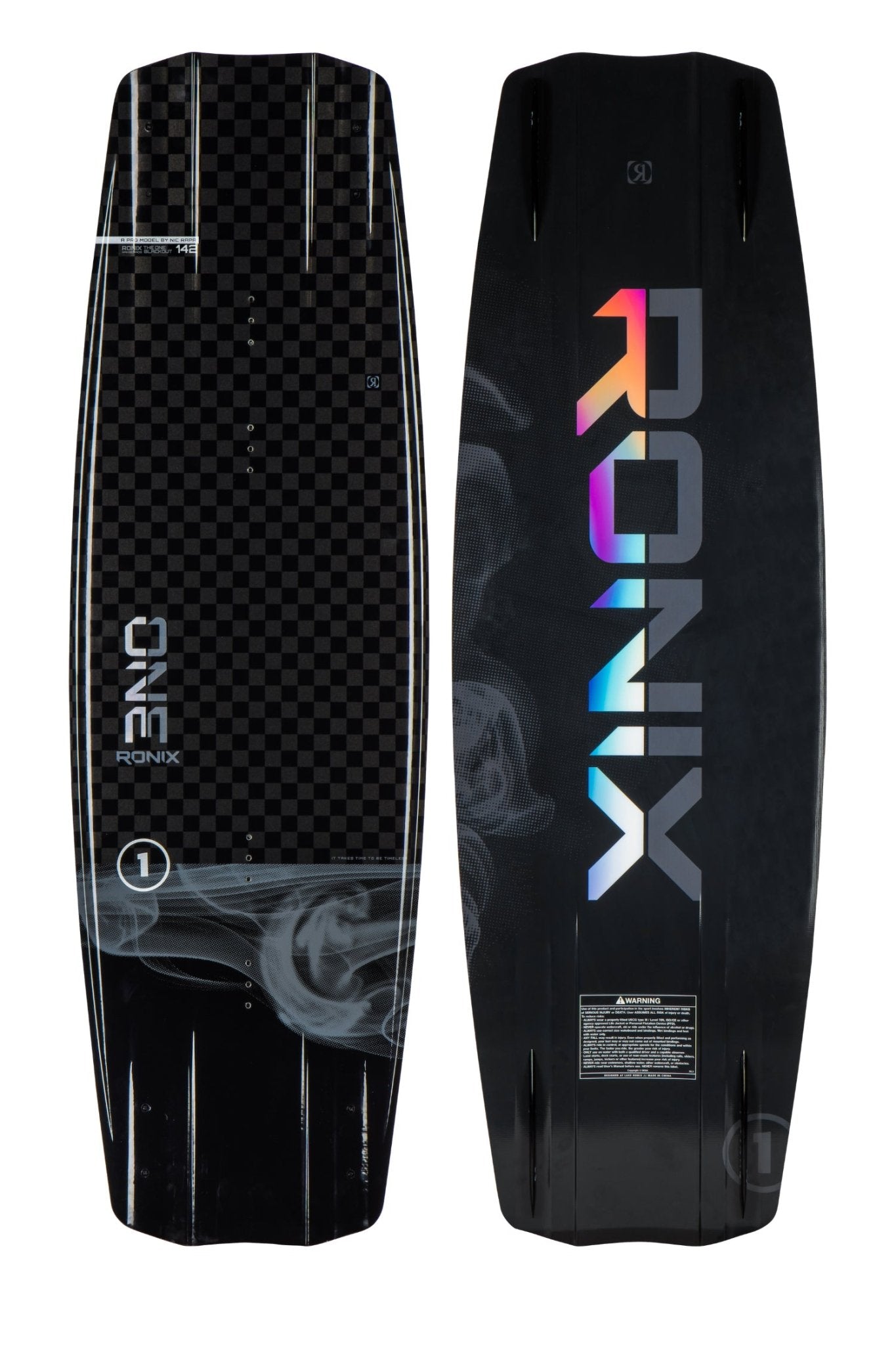 2024 One Blackout Wakeboard -Ronix242010-134-One Carbitex-US 6 to 7