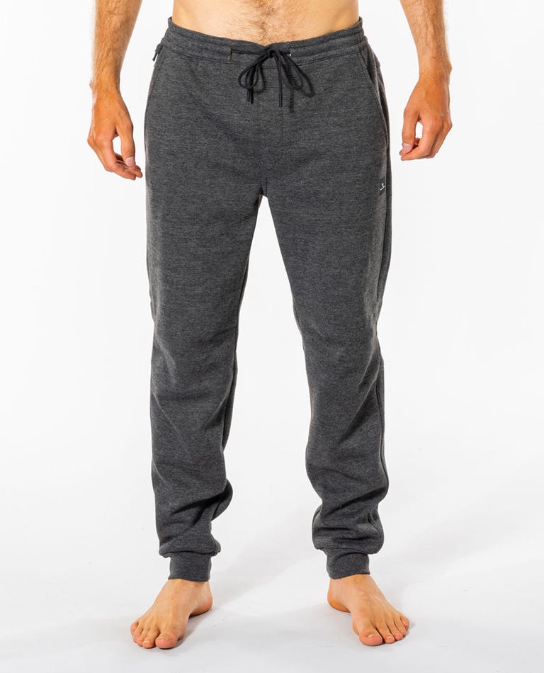 ANTI SERIES DEPARTED TRACKPANT -Rip CurlCPABO9-CHARCOAL MARLE-L