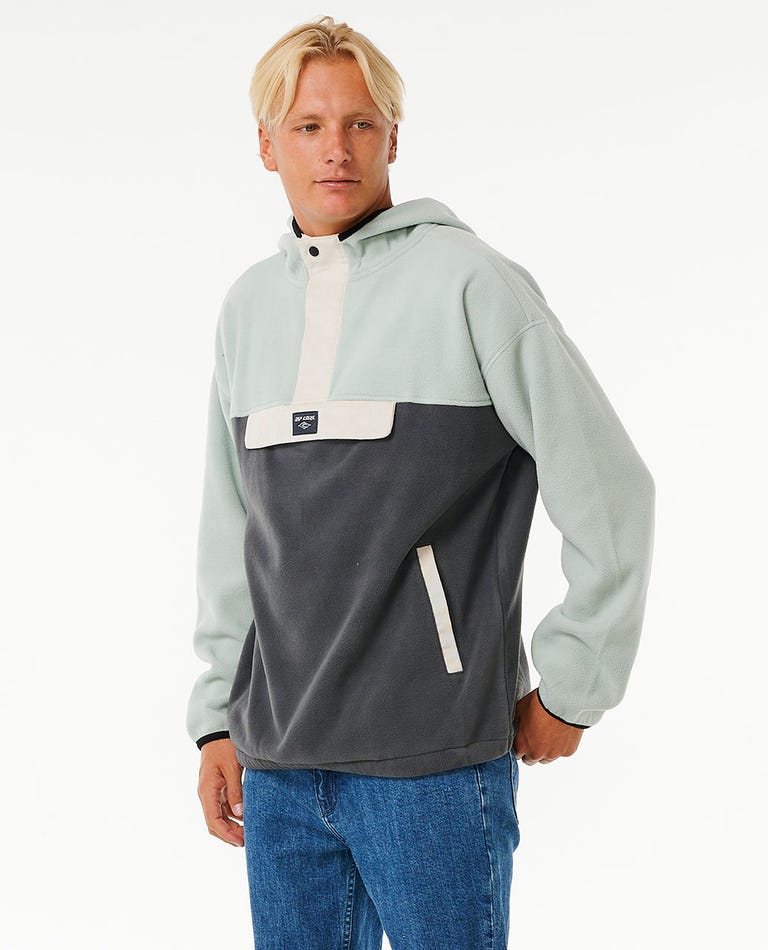 BEACON POLAR FLEECE HOOD -Rip Curl020MFL-MINT -L