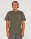 BOXED OUT SHORT SLEEVE TEE -RustyTTM2571-RIFLE GREEN-S