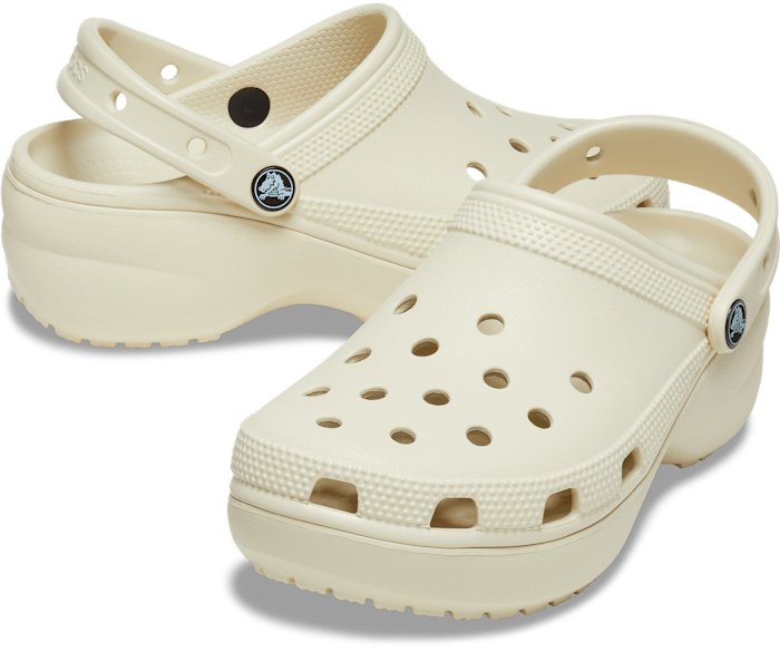 Classic Platform Clog Bone -Crocs206750-2Y2-W4