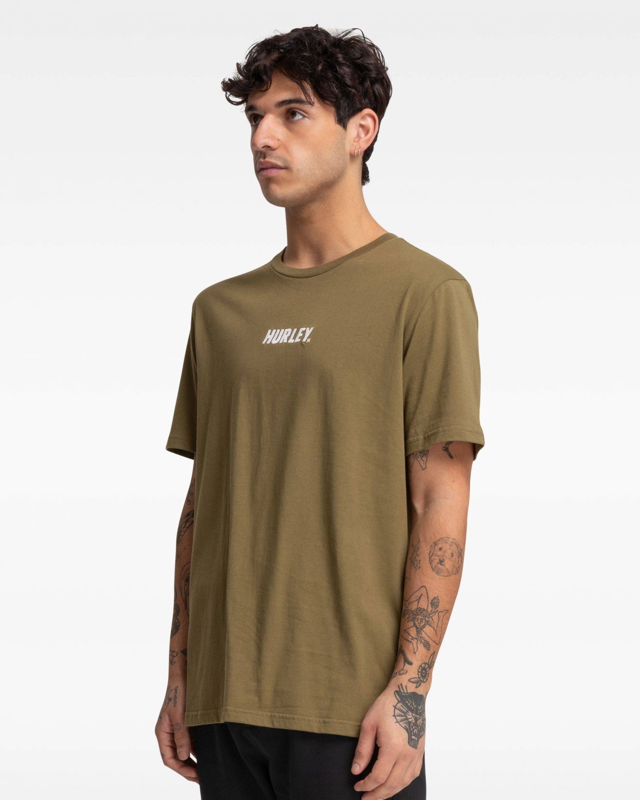 Fastlane Tee -HurleyMTSSP23FLN-Martini Olive-S