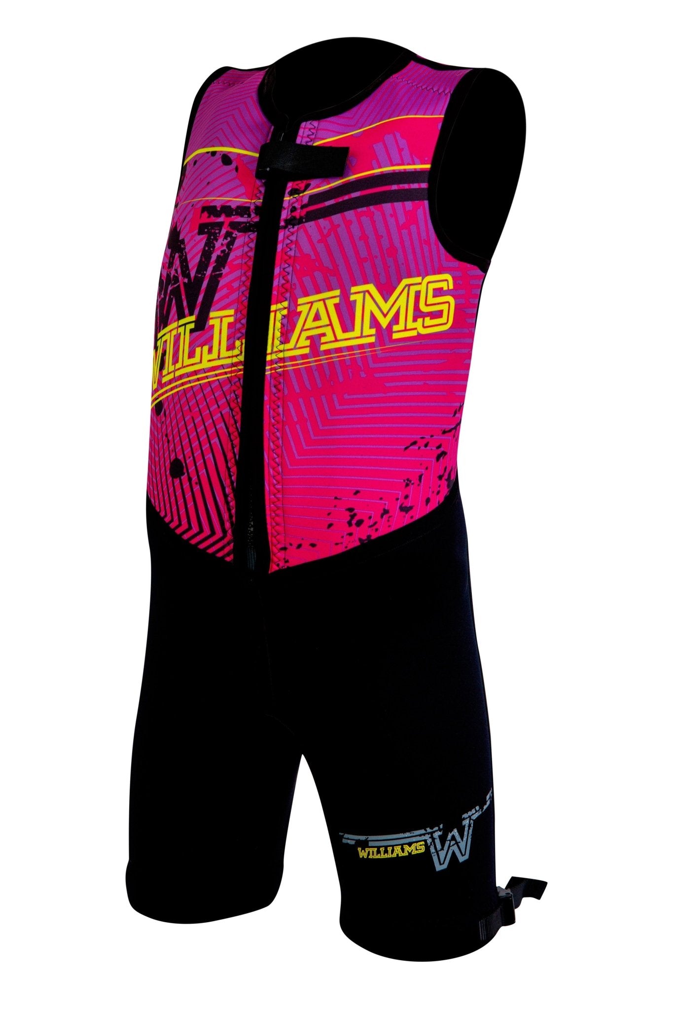 Junior Comp Barefoot Suit -Williams208280youth-pink-10