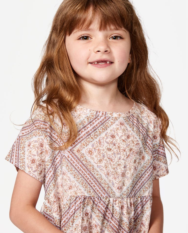 MOONFLOWER TIDES DRESS - GIRL -Rip Curl00CJDR-LILAC-1to2