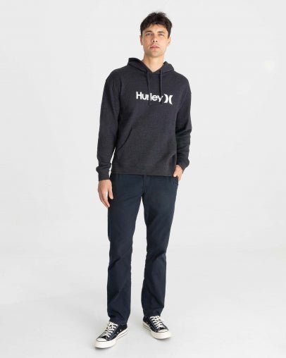 OAO SOLID CORE PULLOVER -HurleyHAMFL1000-Black Heather-S