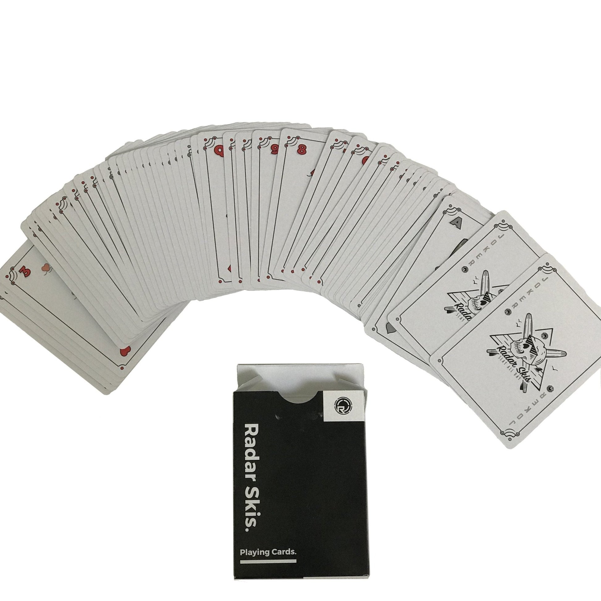 Radar Playing Cards -RadarSQ9542-Black-OSFA