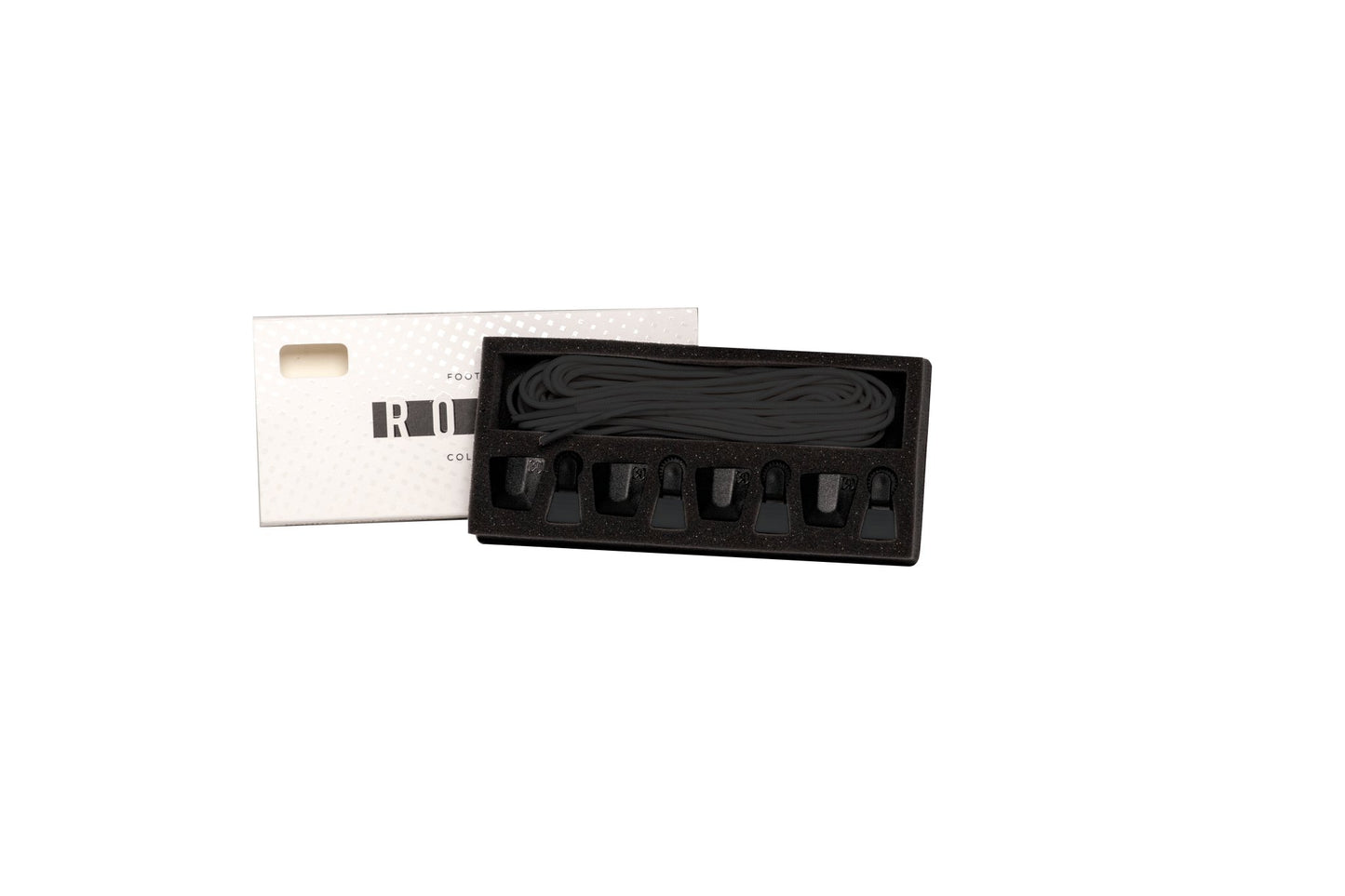 Ronix Autolock Kit (Set of 4 Laces And Autolocks) -RonixSQ9011-Black-
