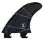 RONIX BLUEPRINT FLOATING SURF FIN-S 2.0 Right -RonixSQ9102-Black-4.00