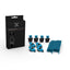 Ronix Complete Lace Kit (Set of 4 Laces & Locks) -RonixSQ9012-Blue-