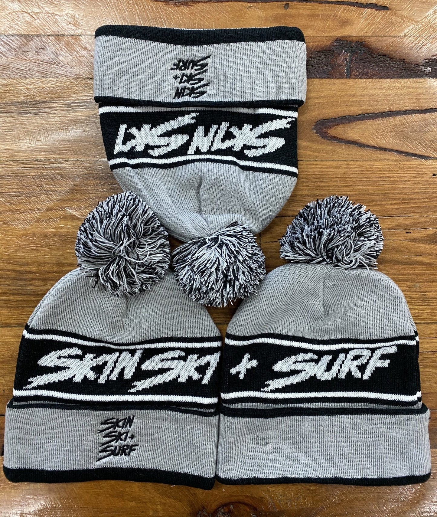 SKIN SKI & SURF BEANIE -Skin Ski + SurfSSSB1-Grey