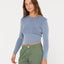 SOLACE LONG SLEEVE KNITTED TOP -RustyMWL0252-TRANQUIL BLUE-8