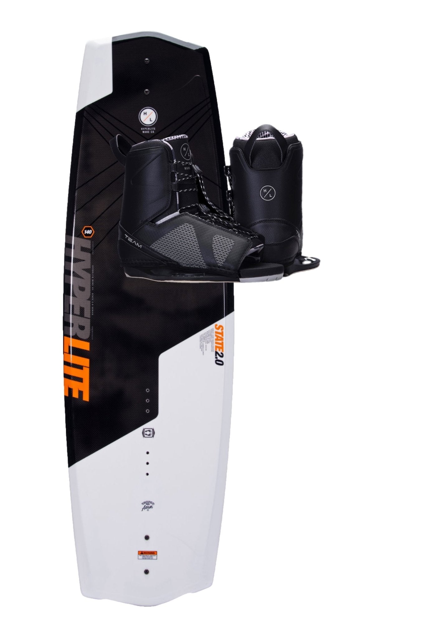 State 2.0 JR Wakeboard -HyperliteH24328011-125-Remix Boots-K 12 to 2