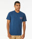 TOO EASY EMBRIOD TEE -Rip Curl0CUMTE -NAVY MARLE-S