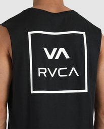 VA ALL THE WAYS MUSCLE -RVCAUVYZT00160-BLACK-M