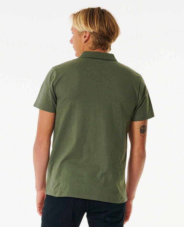 VAPORCOOL VARIAL 2.0 POLO -Rip Curl006MPO-DARK OLIVE-S