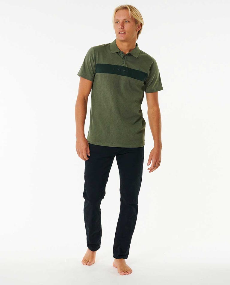 VAPORCOOL VARIAL 2.0 POLO -Rip Curl006MPO-DARK OLIVE-S