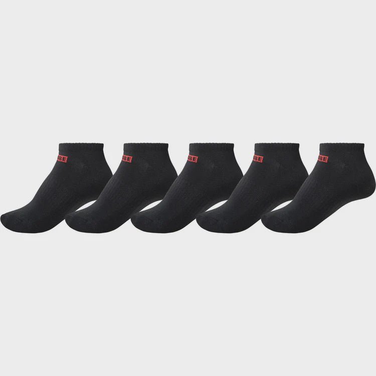 Womens Ankle Sock 5 Pack 6-10 -GlobeGB11718002-6-10-BLK