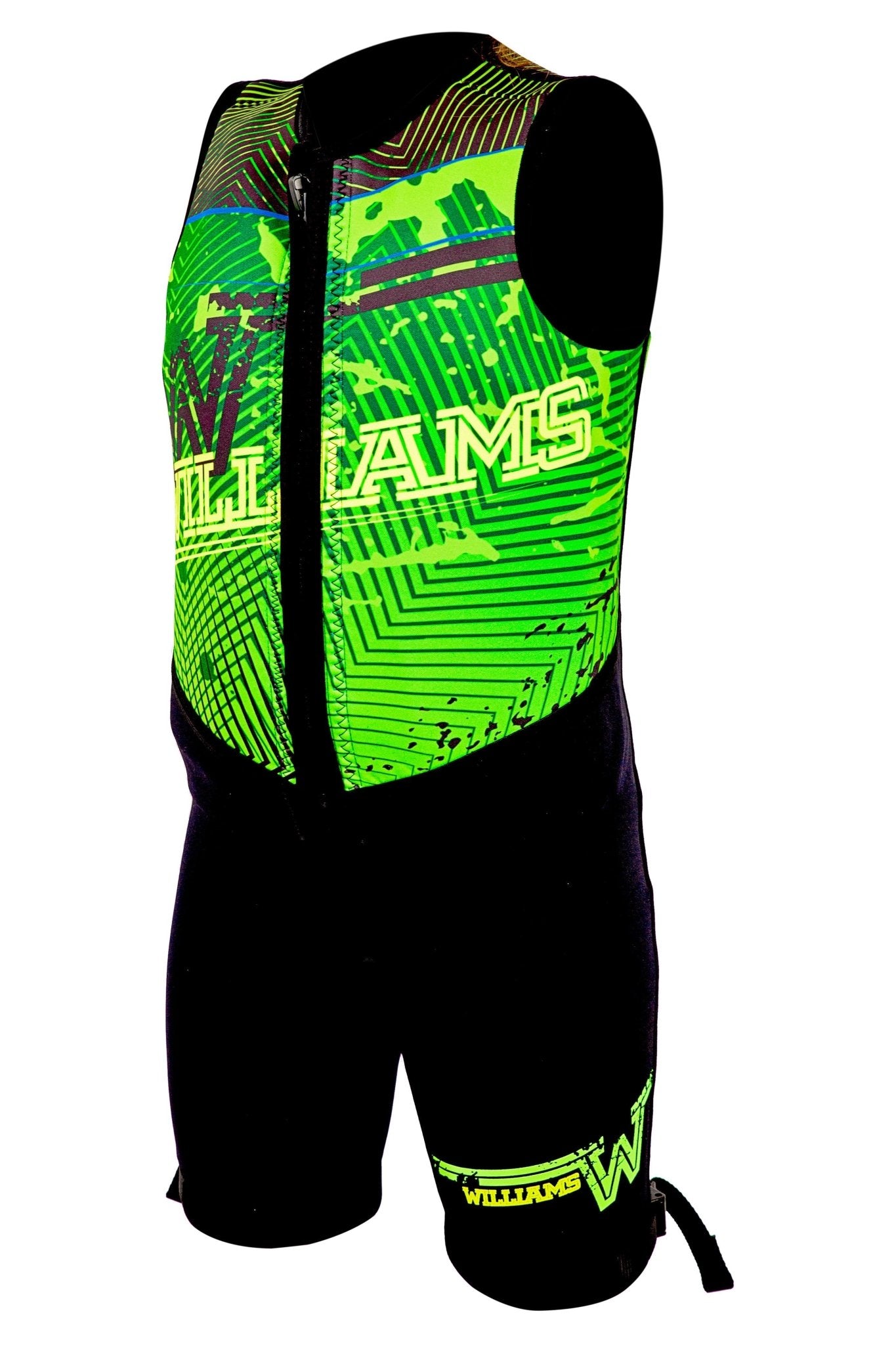 Youth Bouyancy Suit -Williams208240-8-Black/Green